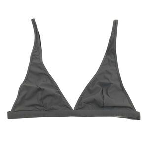 Free People Intimately Collagen Yarn Triangle Bralette Womens Medium Gray Boho